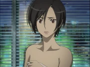 Saya after she wakes up at Solomon's Penthouse