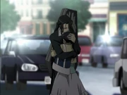 Saya in Hagi's embrace