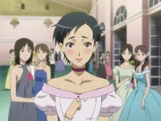 Saya blushing