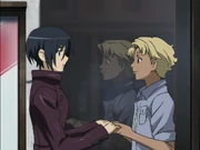 Saya being invited to Javier's birthday party