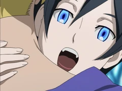 Diva about to drink Nathan's blood