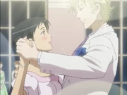 Saya dancing with Solomon Goldsmith