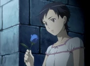 Saya with the blue rose from Karl Fei-Ong