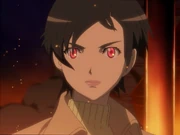 Saya staying behind at the self-destruct ship