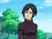 Saya leaving Glay's house