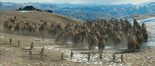 Bcteaser.jpg (77 KB) A group of Cro-Magnon's hunting down a herd of Woolly Mammoths during the Ice Age.