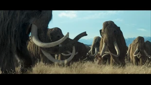 10,000 BC (2).png (380 KB) A Cro-Magnon hunter attacking a Woolly Mammoth, circa 20,000 BCE.