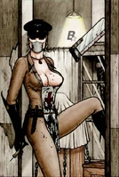 The Butcheress in the comic book series