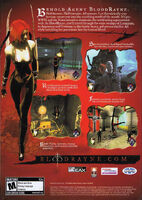 BloodRayne (Back Cover, North America, Europe, PC)