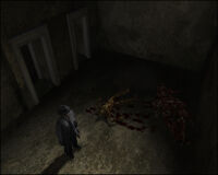 Dead zombies reused as human corpses in the first episode of Nocturne