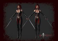 Cut-scene model in BloodRayne 2