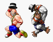 Diseño Preliminar de Greg en Bloody Roar