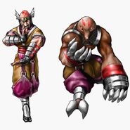 Más Diseños de Bakuryu en Bloody Roar