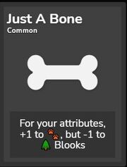 Just a bone