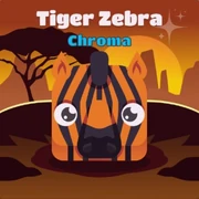 Tiger Zebra with background