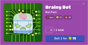 Brainy Bot in the Blook Menu