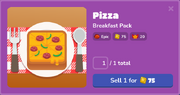 Pizza Blook Menu