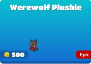 Werewolf Plushie