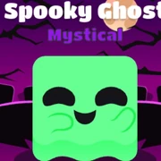 Spooky Ghost with background