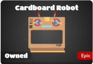 Cardboard Robot