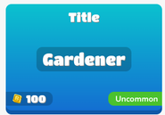 Gardener