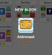 Astronaut obtained in Old Blooket