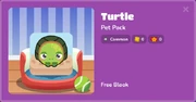 Turtle in the Blook menu