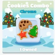 Cookies Combo with the Blizzard background