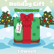 Holiday Gift with background