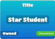 Star Student