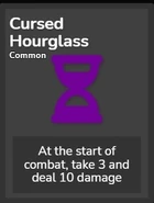 Cursed Hourglass