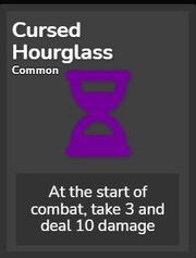 Cursed hourglass