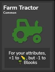 Farm tractor