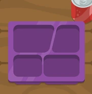 The background of Lunch Pack blooks