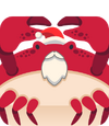 Santa claws blook from the 2023 contest of Candy event.