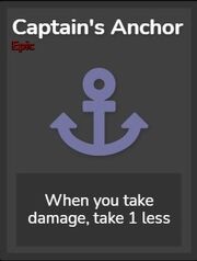 Captain's Anchor