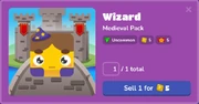Wizard in the Blook menu