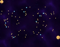 A randomized map of Star Grazer.