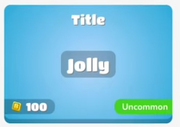 Jolly title 2023