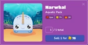 Narwhal Blook Menu