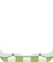 Lime and White Overalls