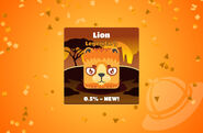 Lion obtained