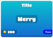 Merry