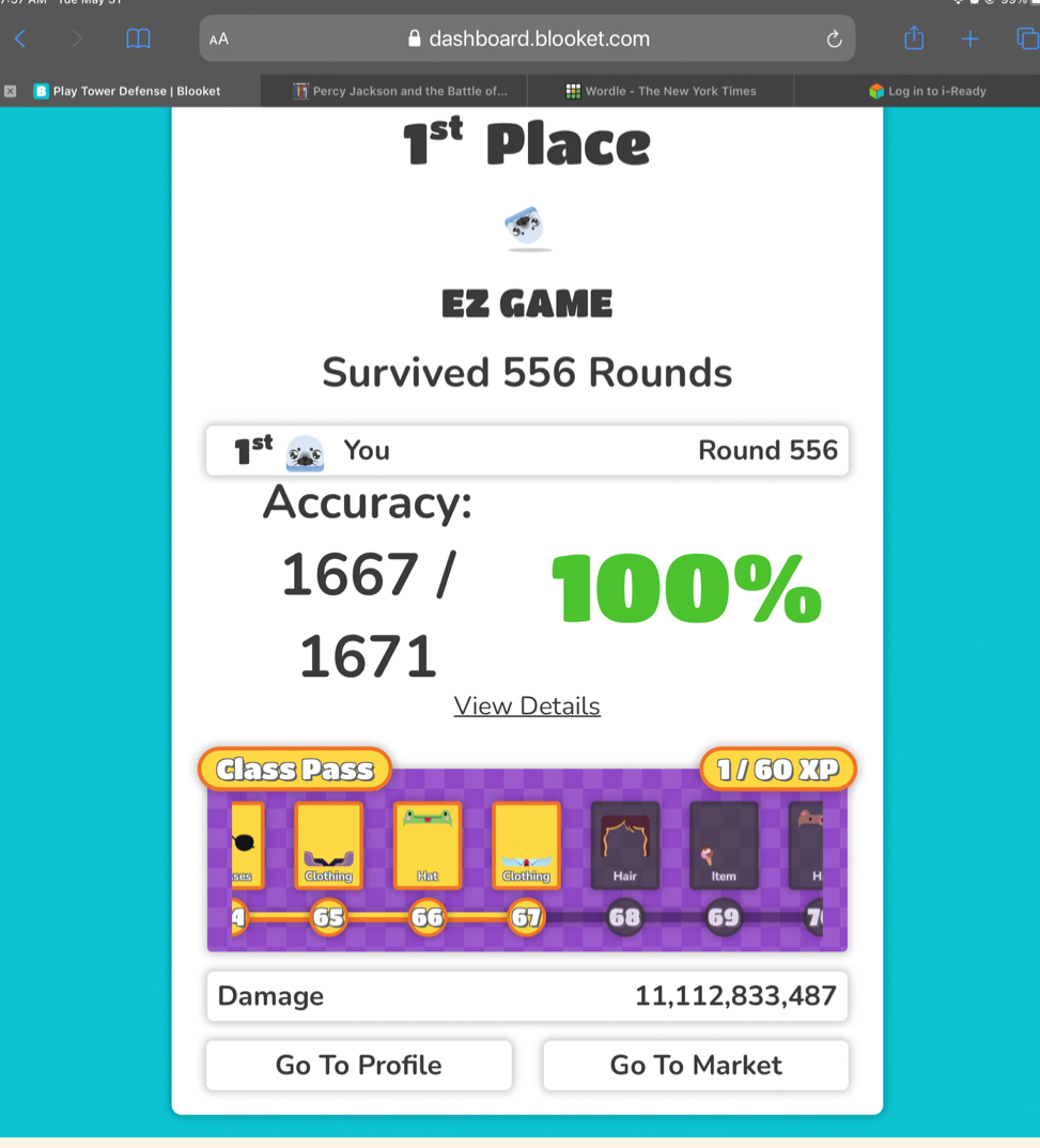 TalkHigh Score Leaderboard/Tower Defense Blooket Wiki Fandom