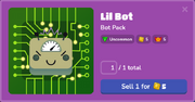 Lil Bot Blook Menu