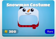 Snowman Costume head