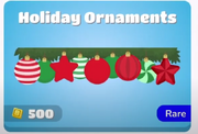 Holiday Ornaments