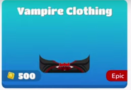 Vampire Clothing