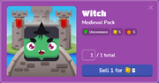 Witch Blook Menu