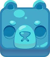 Blue gummy bear.jpg (14 KB) Blue Gummy Bear white background